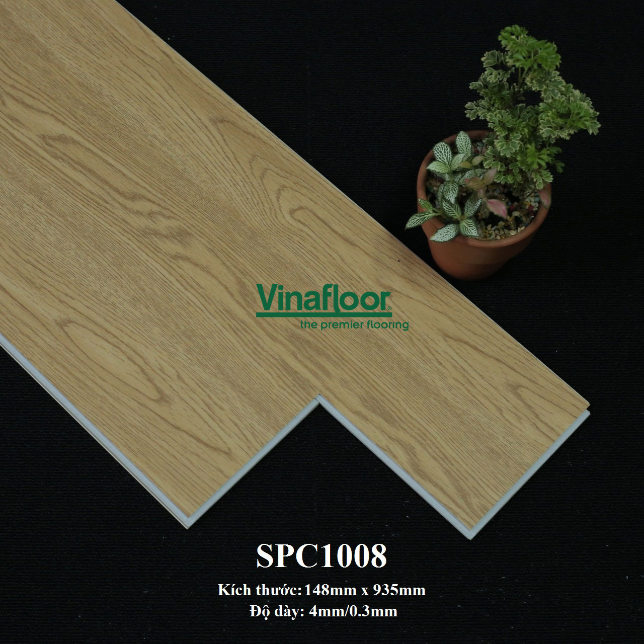 sàn nhựa giả gỗ SPC1008c